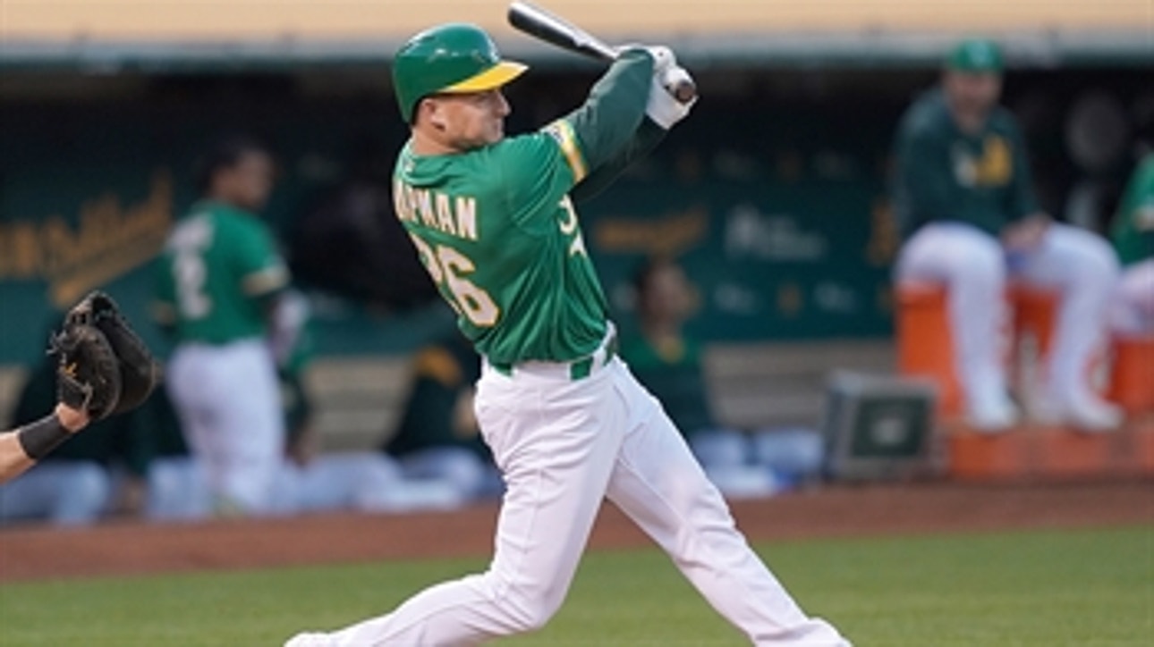 Athletics hit 4 home runs in win over Rangers