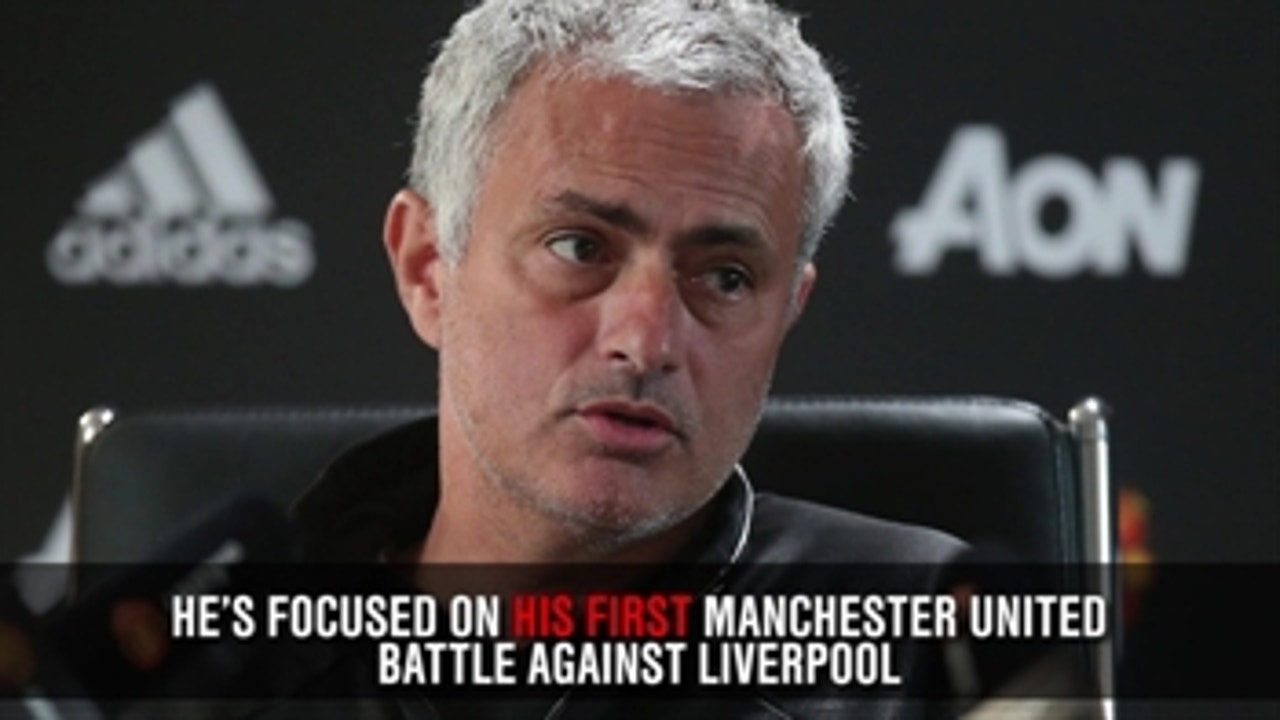 Jose Mourinho talks about derby against Liverpool