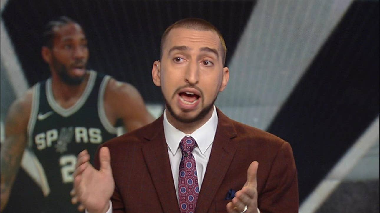 Nick Wright weighs in on Spurs drama between Kawhi and Popovich ' FIRST THINGS FIRST