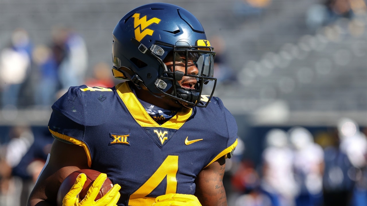 Leddie Brown explodes for 87-yard score, Mountaineers up 24-10 on Jayhawks
