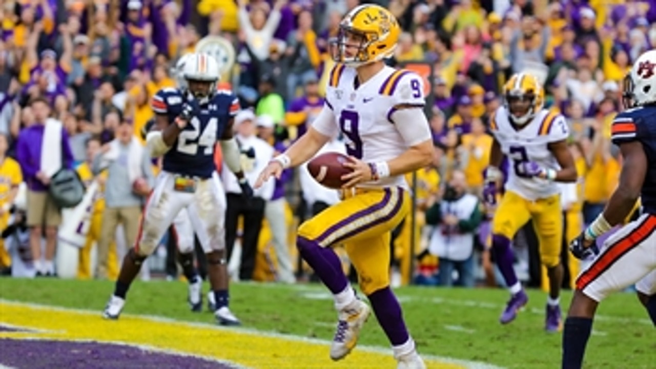 Joe Burrow's TD run seals No. 2 LSU's 23-20 win over No. 9 Auburn