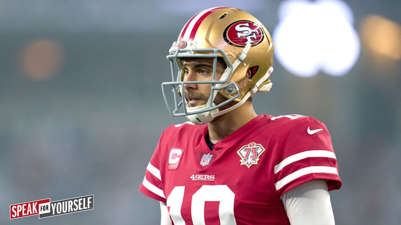 “It’s time for Jimmy G to quiet everyone“ – Emmanuel Acho on why the QB has most to gain vs. Rams I SPEAK FOR YOURSELF