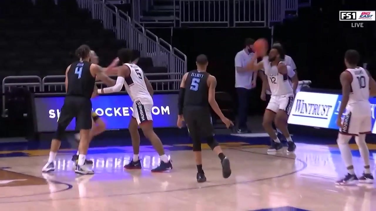 UConn erases 18-point deficit in 65-54 win over Marquette