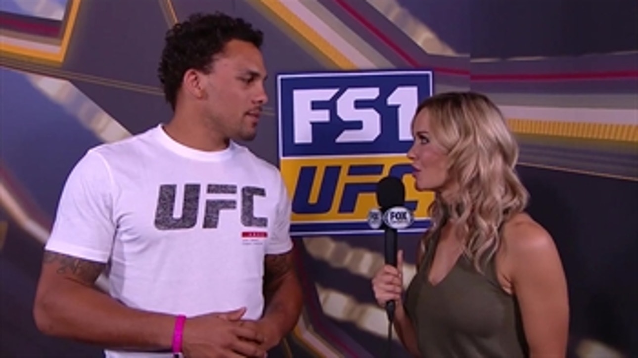 Eryk Anders talks with Laura Sanko ' INTERVIEW ' UFC FIGHT NIGHT