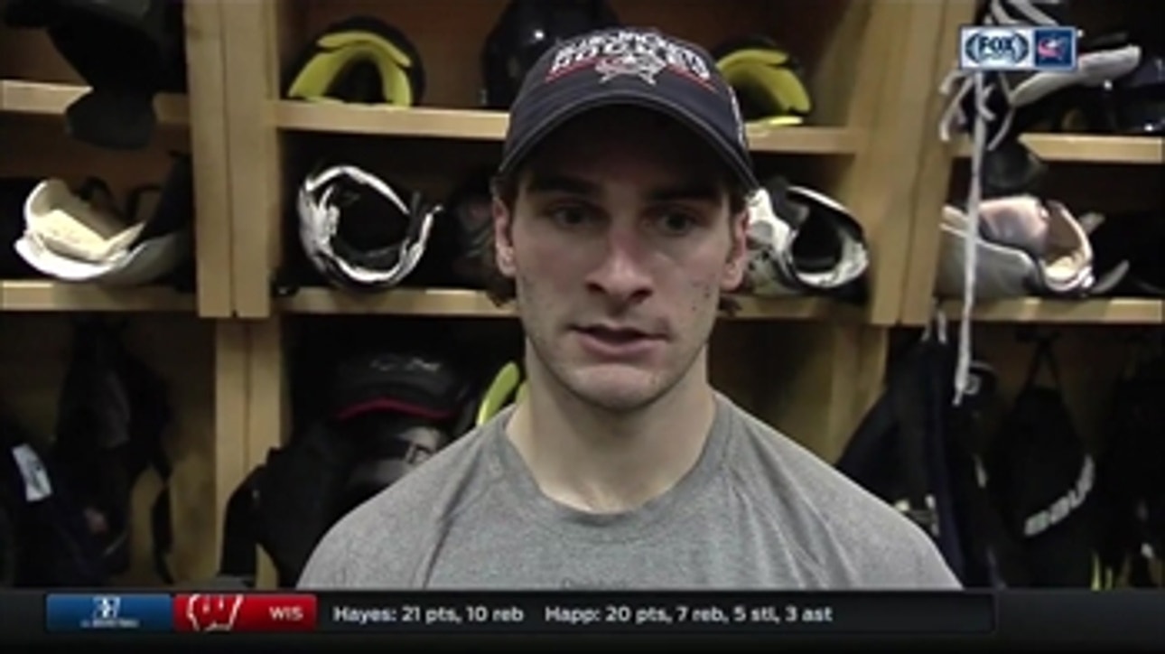 Brandon Saad knows the Blue Jackets had self inflicted wounds