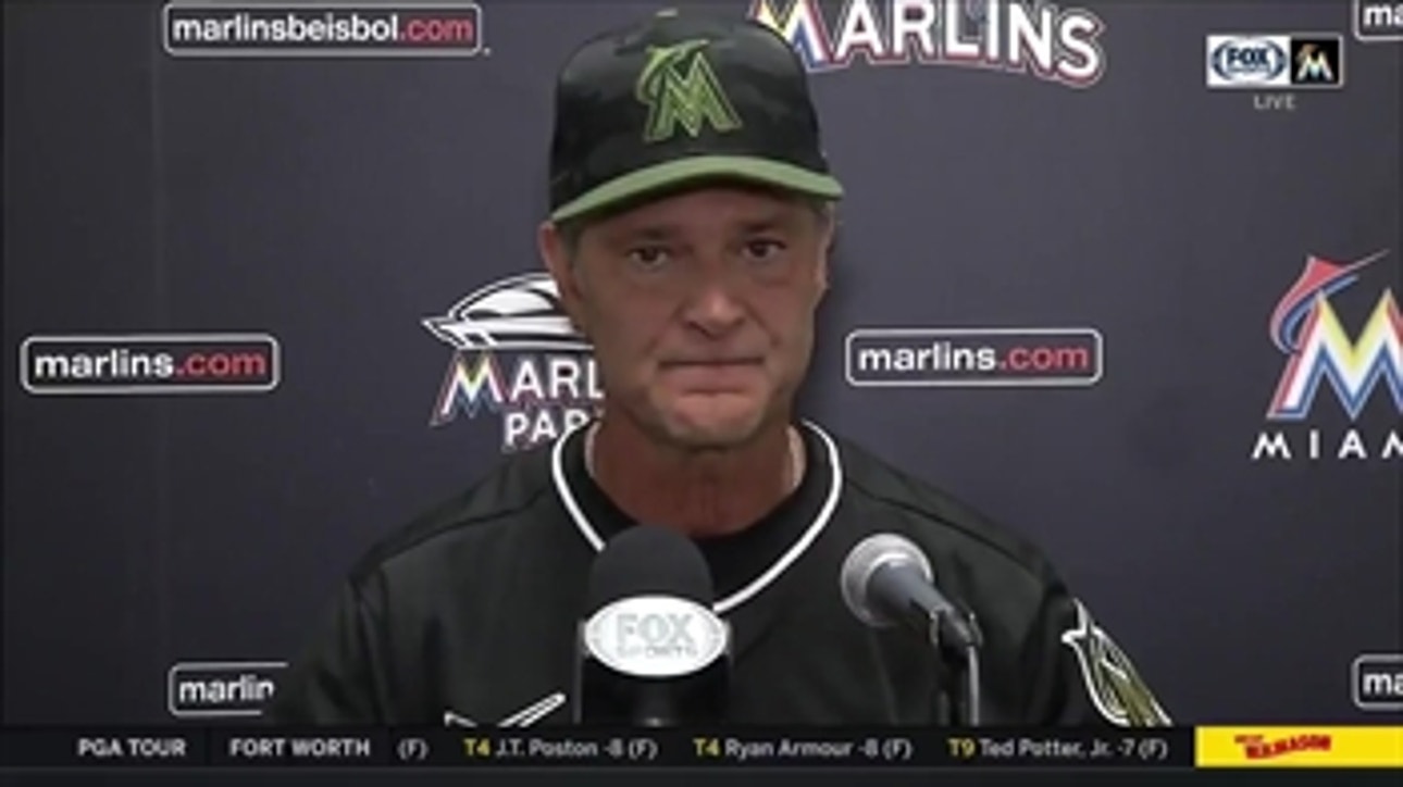 Don Mattingly breaks down Saturday night's loss