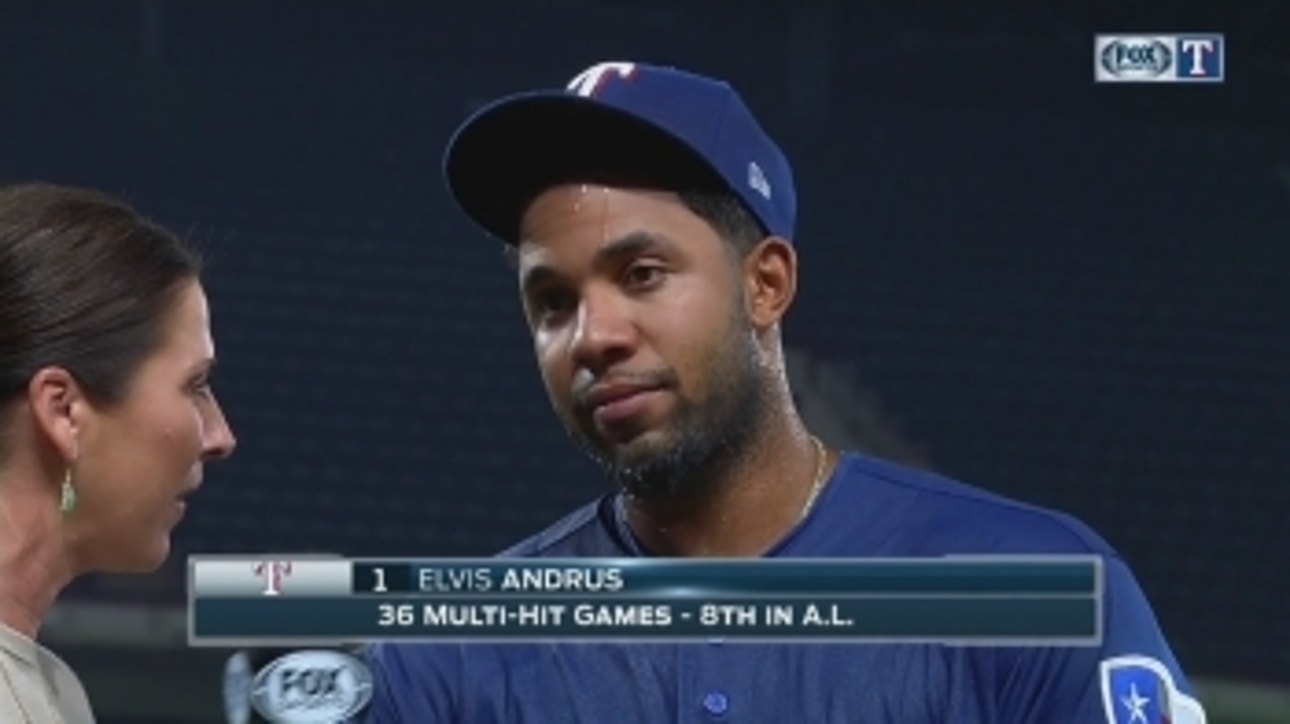 Elvis Andrus: As a team, we aren't gonna give up