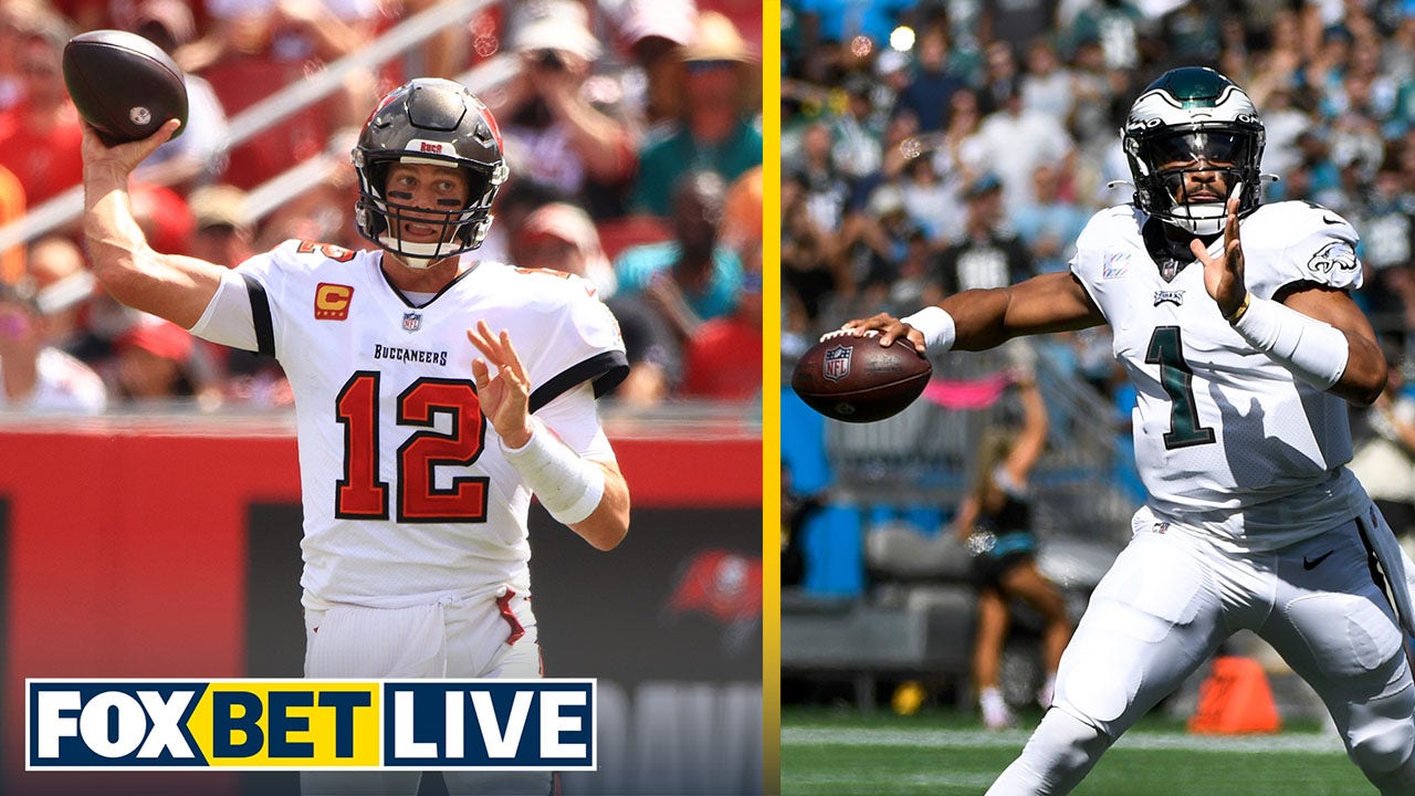 Geoff Schwartz: I think Jalen Hurts will be able to run wild on Tampa Bay I FOX BET LIVE