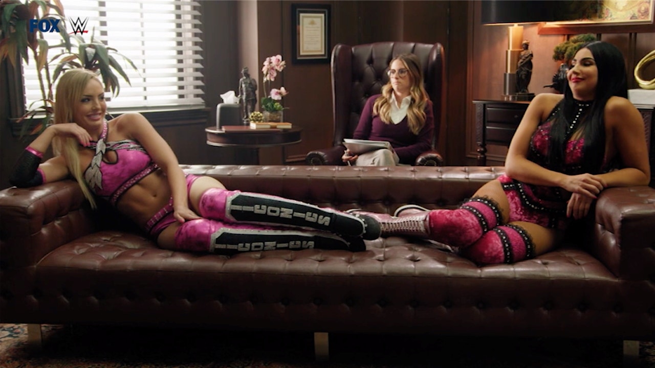 The IIconics join Rachel Bonnetta for 'Wrestling With Your Feelings' | WWE BACKSTAGE | WWE ON FOX