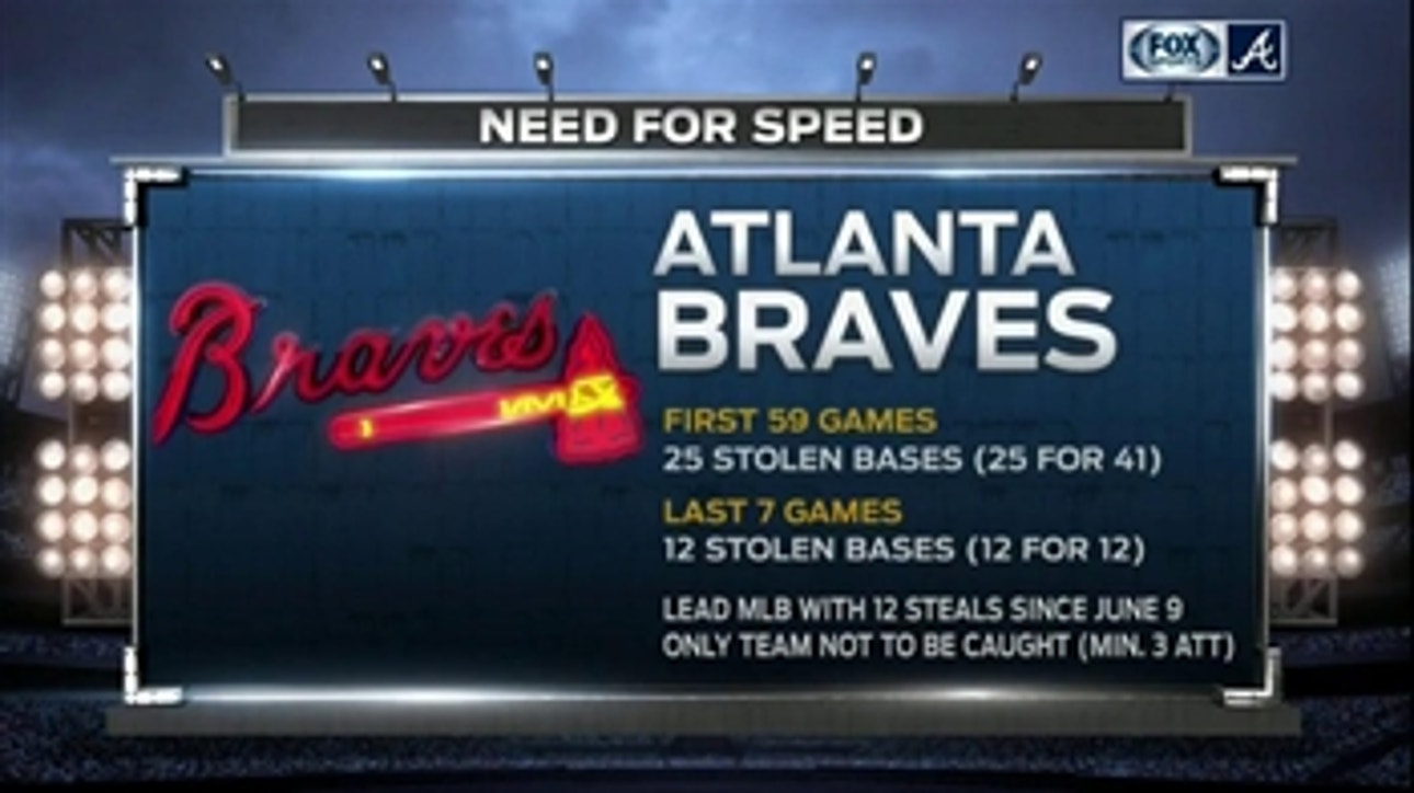 Braves' speed becomes growing weapon