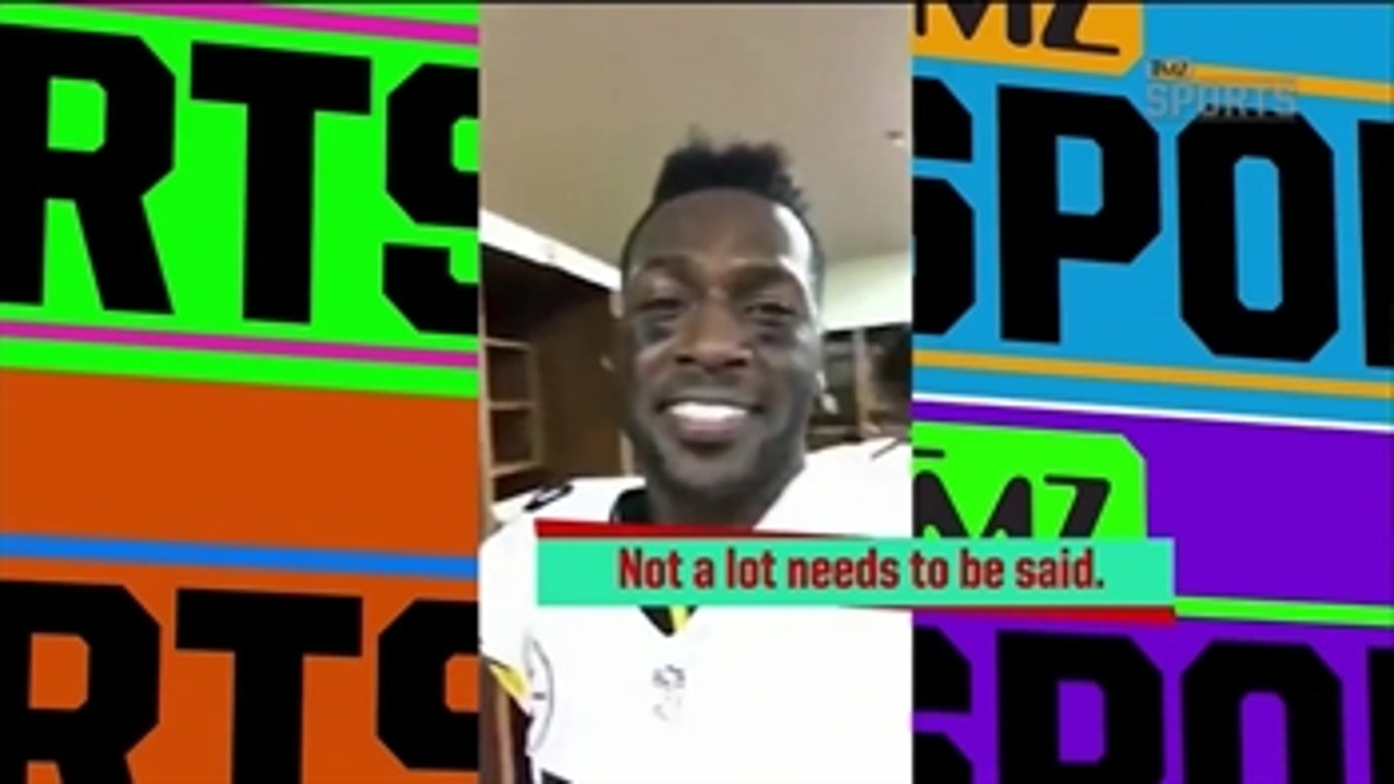 Antonio Brown catches Mike Tomlin trash-talk on Facebook Live ' TMZ SPORTS