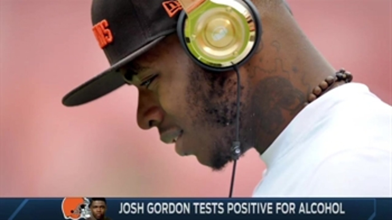 Report: Josh Gordon tests positive for alcohol
