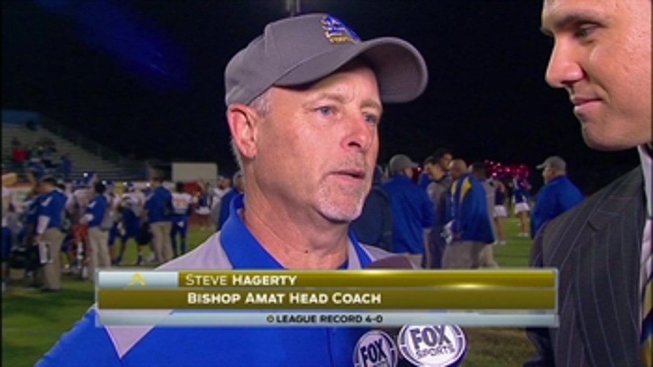Rams Coach of the Week: Steve Hagerty of Bishop Amat