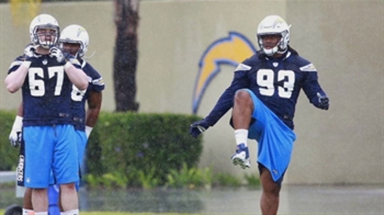 Chargers DE Darius Philon on the advantages of practices in the heat in college