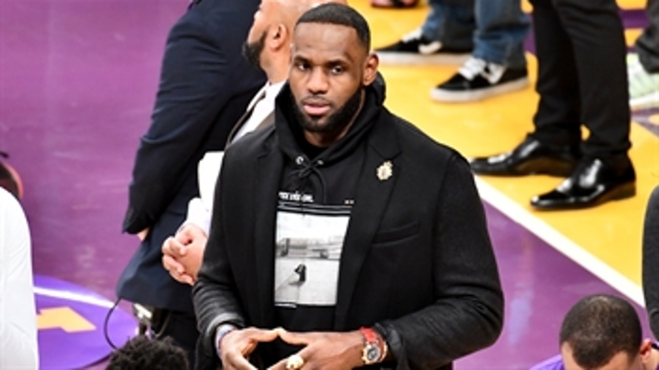 Skip Bayless: LeBron 'load managed' in game against Denver