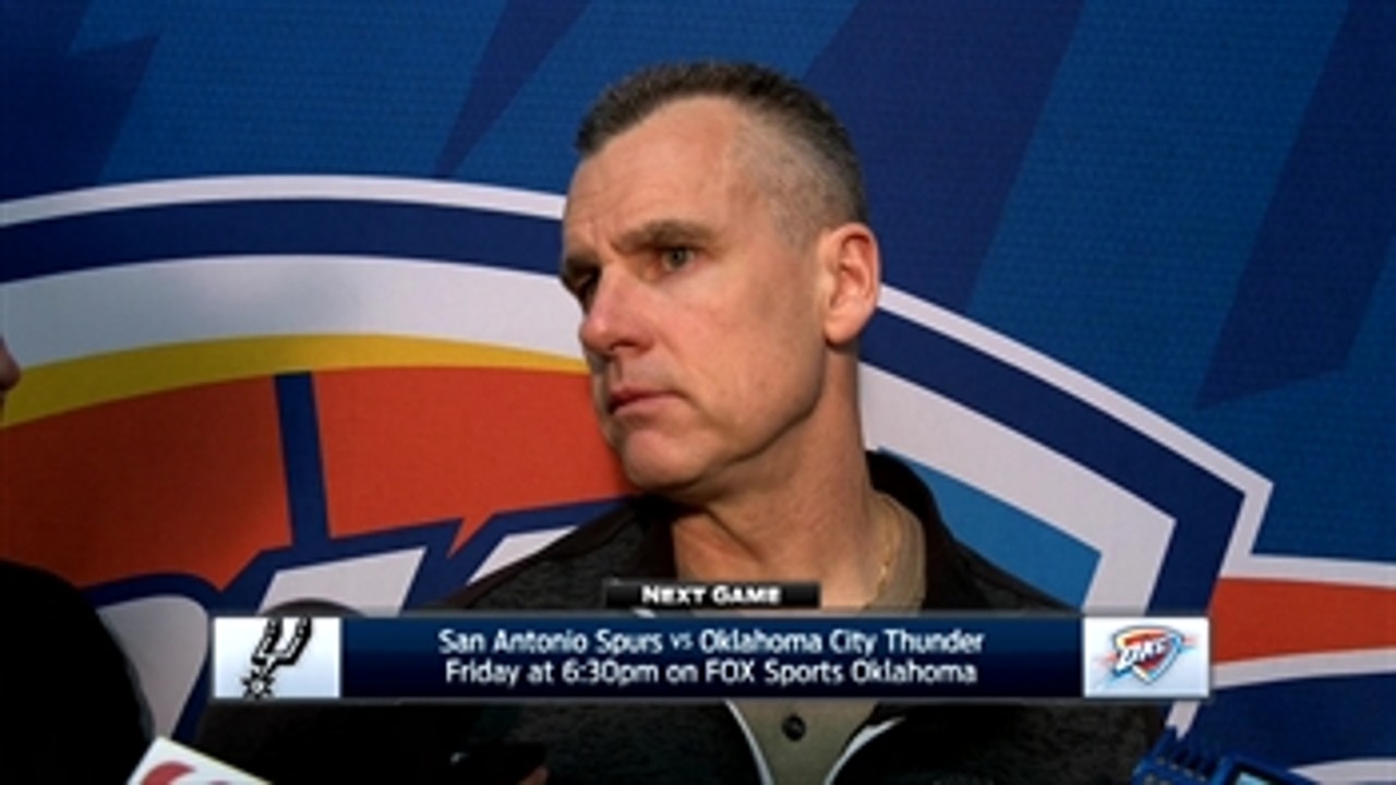 Billy Donovan talks concentration in win over Magic