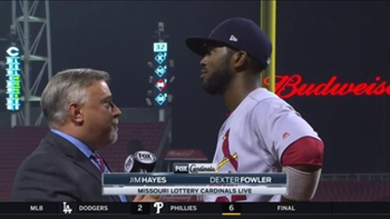Fowler on Cardinals win: 'It was a good team win ... That's what it's all about'