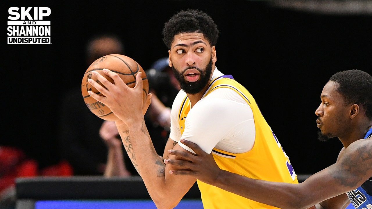 Shannon Sharpe on Anthony Davis' "encouraging" return to Lakers after missing 9 weeks ' UNDISPUTED