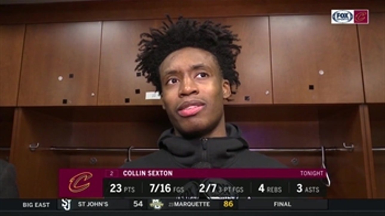 Collin Sexton: 'We have to make sure we get down, start grinding, keep pushing'