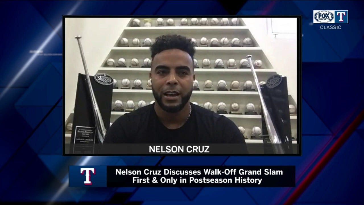 Nelson Cruz Discusses Walk-Off Grand Slam in 2011 ALCS ' Rangers Playoff Rewind