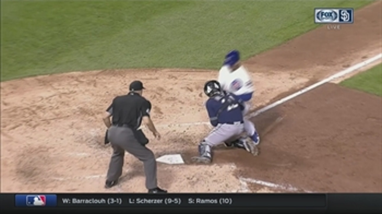 Should MLB have punished Anthony Rizzo for his slide into Austin Hedges?