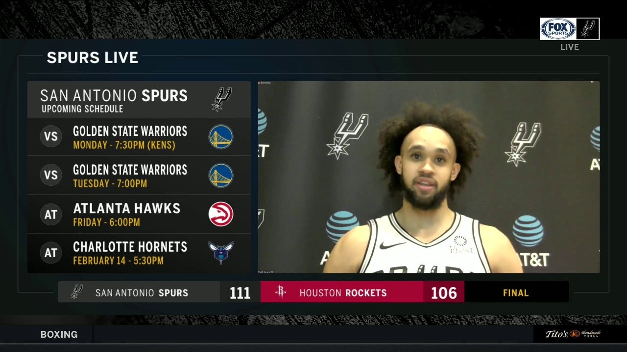 Derrick White: 'I think overall we made it tough on them'