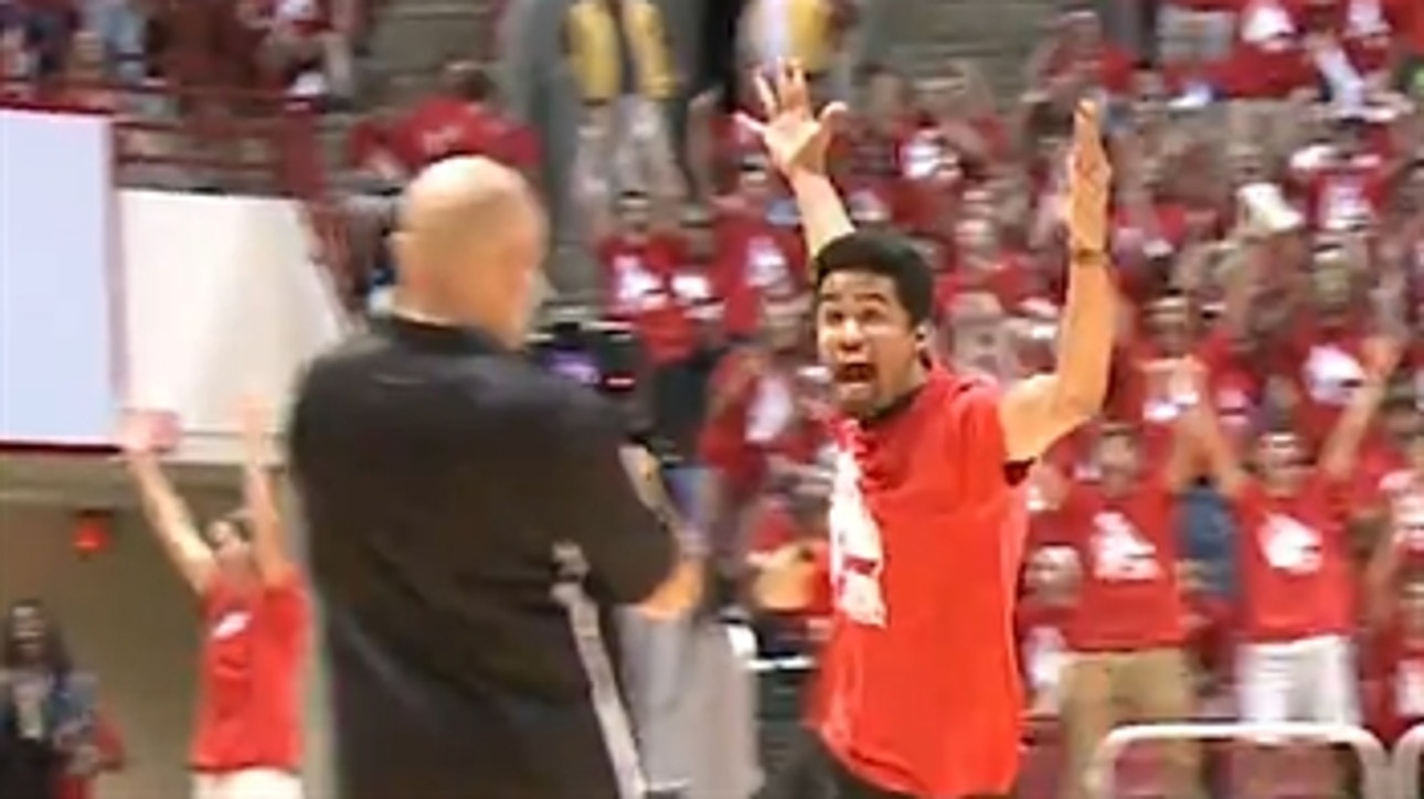 Ball State freshman hits half-court shot for free tuition