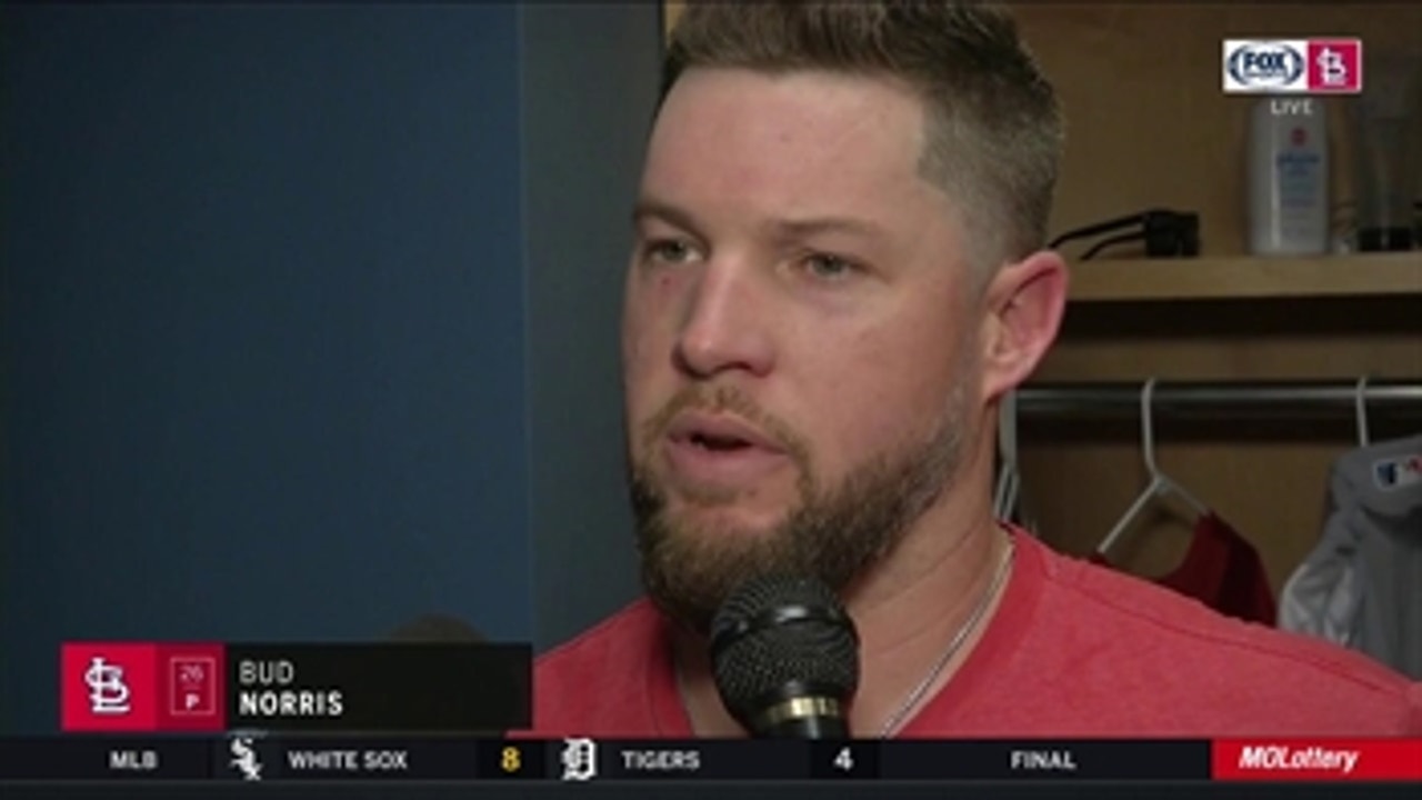 Bud Norris: 'We're going to start figuring out some roles' in bullpen
