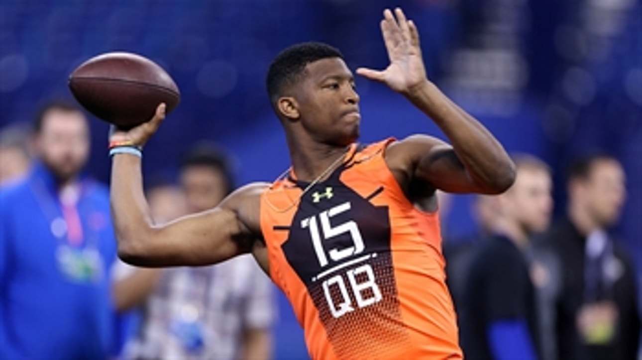 Jameis Winston reacts to being drafted No. 1 overall