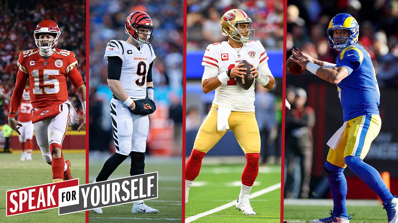 Marcellus Wiley and Emmanuel Acho predict the winners of Chiefs vs. Bengals & Rams vs. 49ers I SPEAK FOR YOURSELF