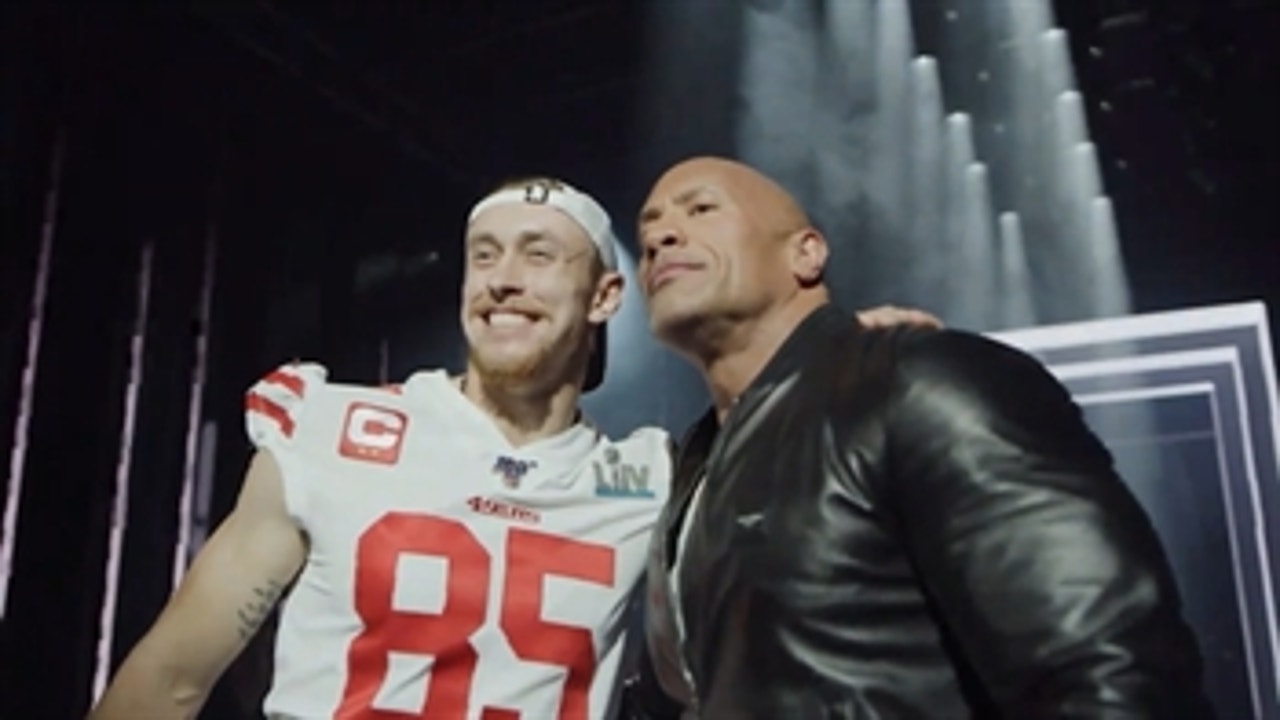 49ers' George Kittle joins WWE Backstage to recap his favorite Wrestlemania 36 moments ' WWE on FOX