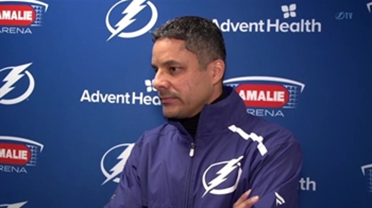 Lightning goaltending coach Frantz Jean shares some of his netminding insights