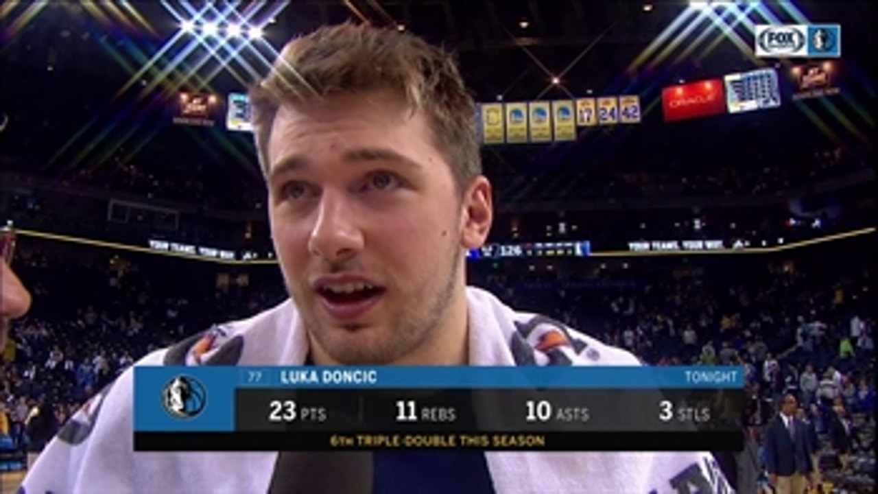 Luka Doncic Picks up 6th Triple-Double in Mavs win over Warriors