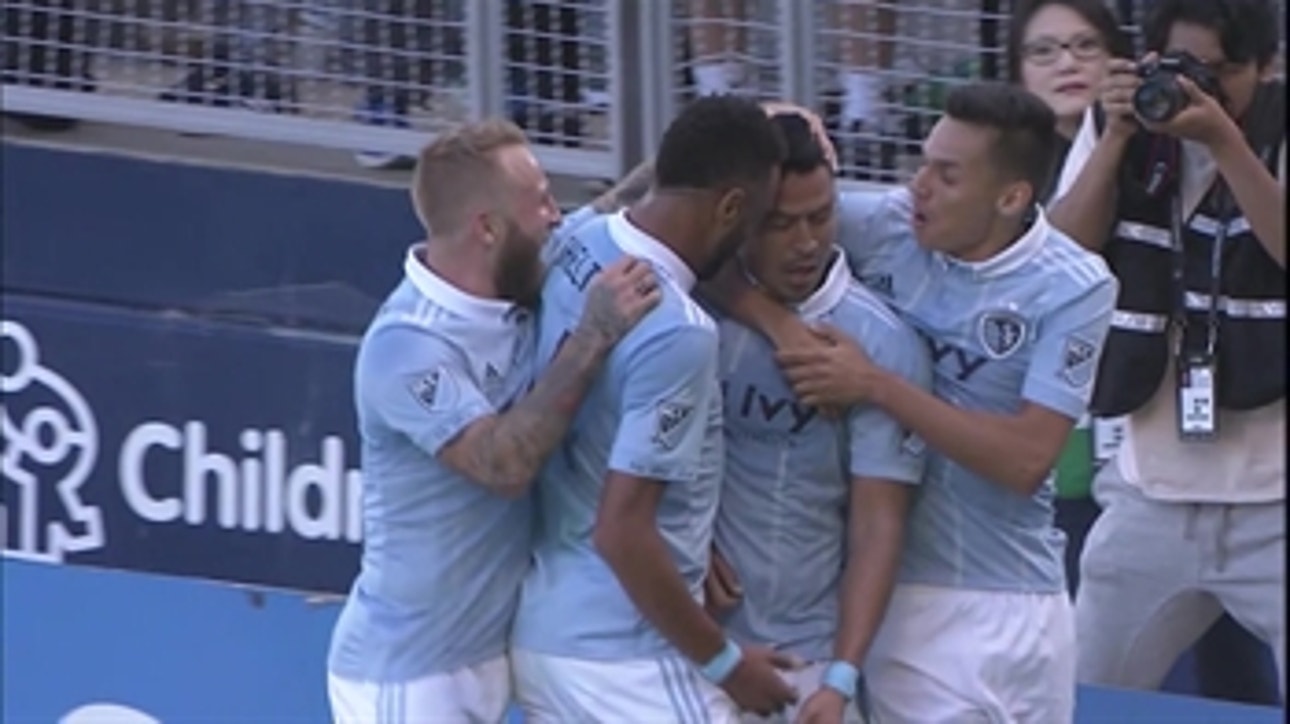 Espinoza's screamer gives Sporting KC 1-0 lead over LAFC ' 2018 MLS Highlights