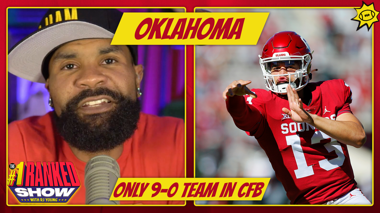 'There's only one 9-0 team' - RJ Young reflects on Oklahoma's 52-21 victory over Texas Tech ' No. 1 Ranked Show
