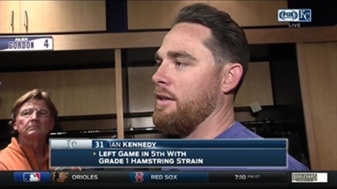 Royals' Kennedy on his hamstring injury and abbreviated start
