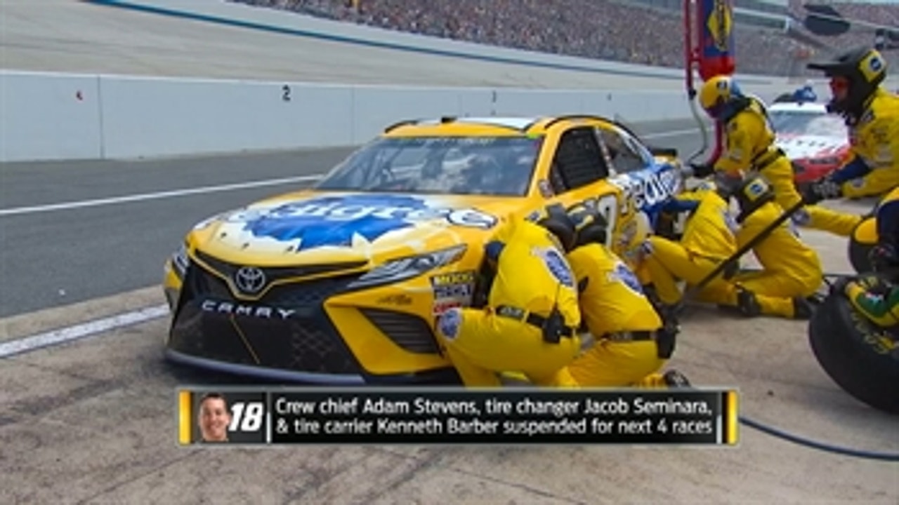 Is a 4-Race Suspension for Losing a Wheel Fair? | NASCAR RACE HUB