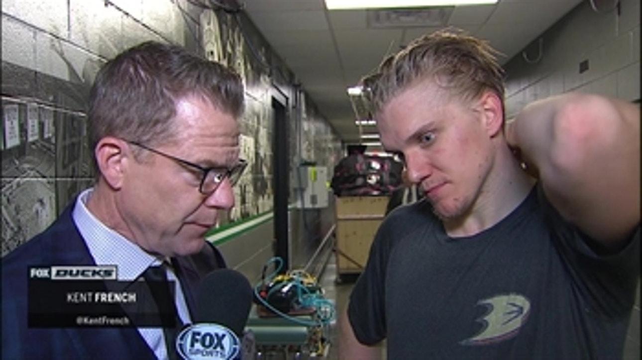 Jakob Silfverberg comments on the 3-1 loss