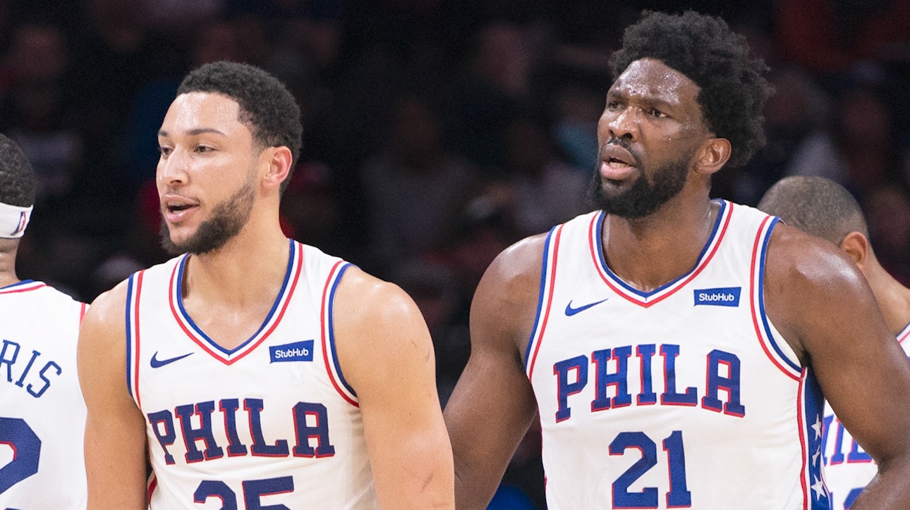 Chris Broussard: Harden & Embiid create a chance to win the NBA East; Sixers should trade Simmons ' FIRST THINGS FIRST