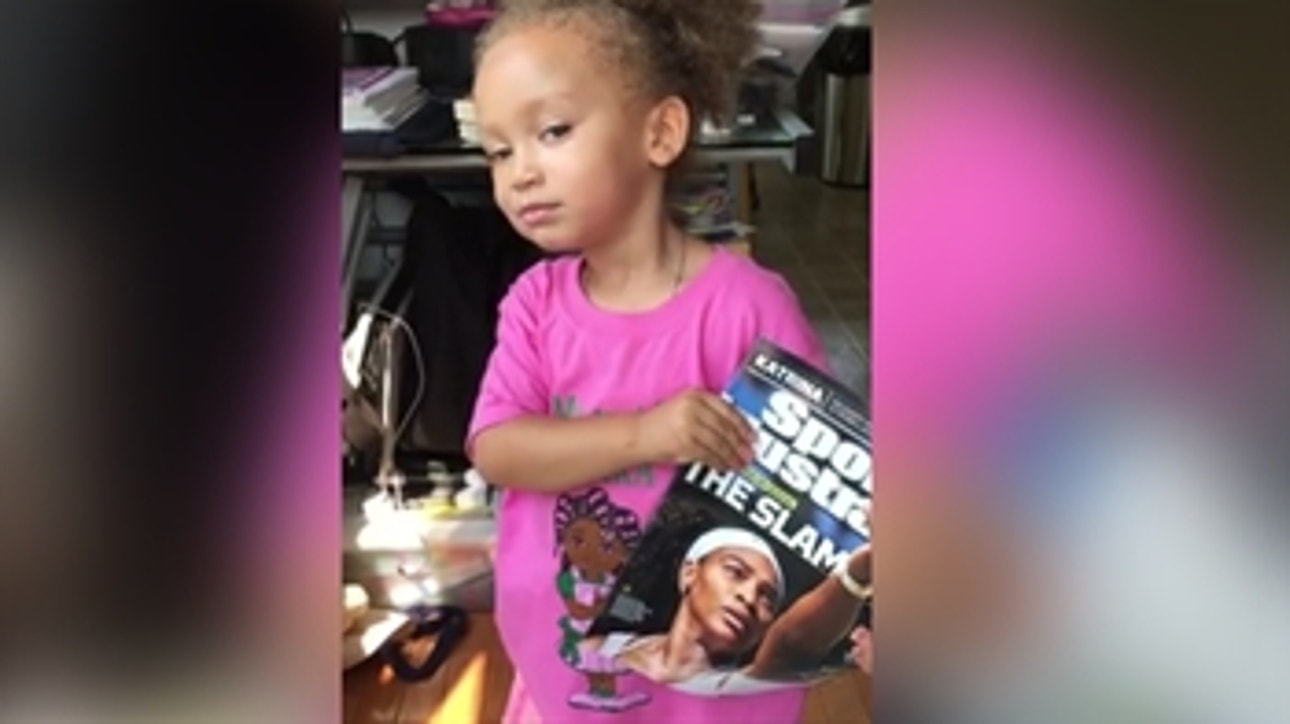 Serena Williams gives 3-year-old girl awesome gift