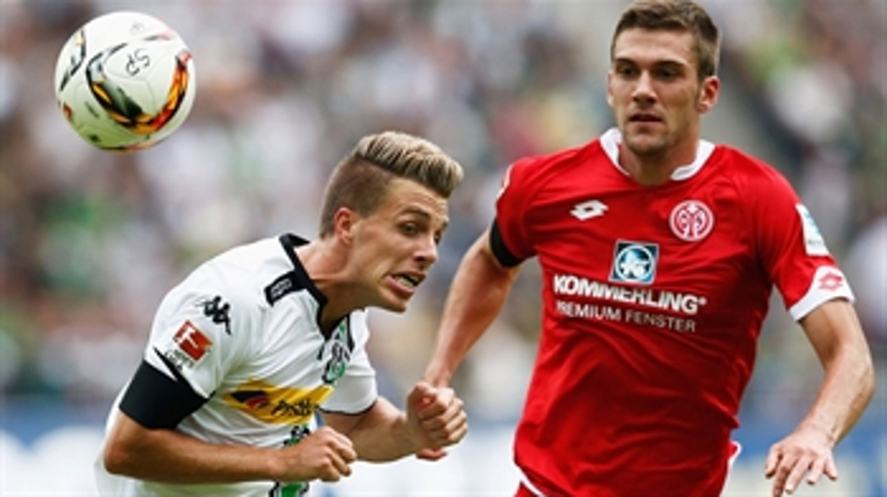 Herrmann brings Gladbach level 1-1 against Mainz - 2015-16 Bundesliga Highlights