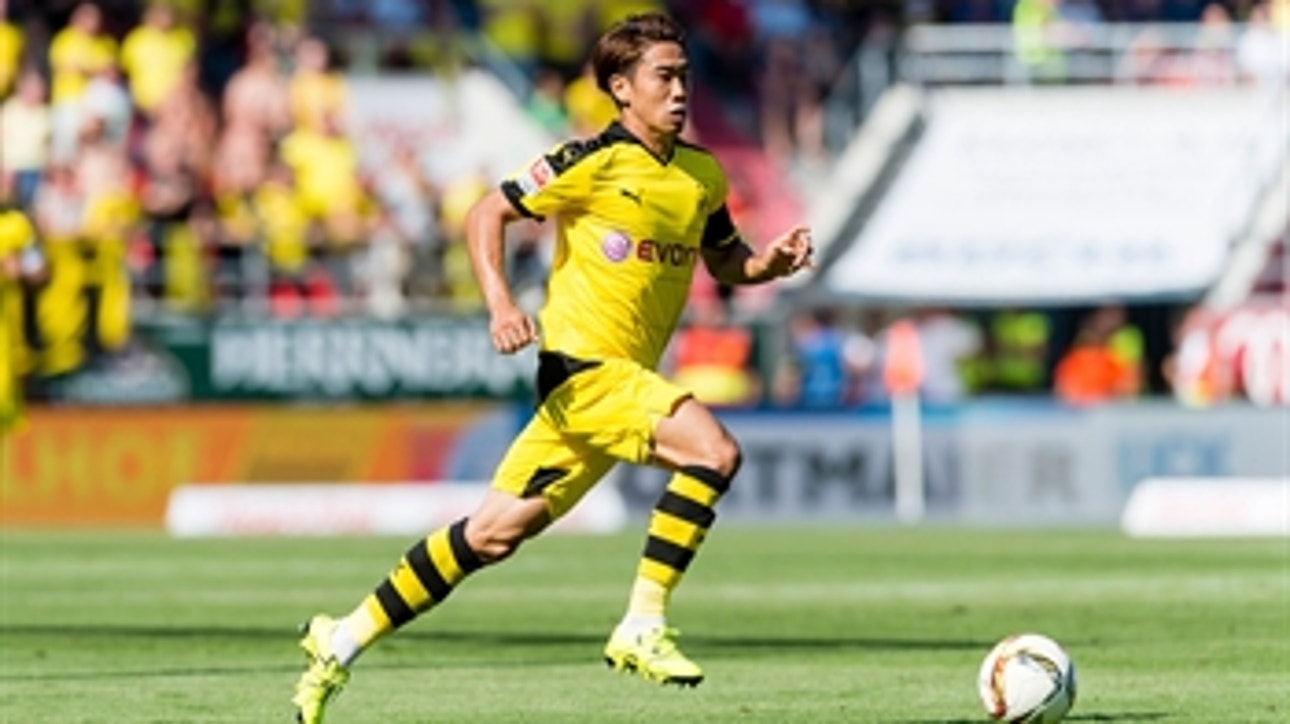 Kagawa goal makes it 3-0 for Dortmund against Ingolstad - 2015-16 Bundesliga Highlights