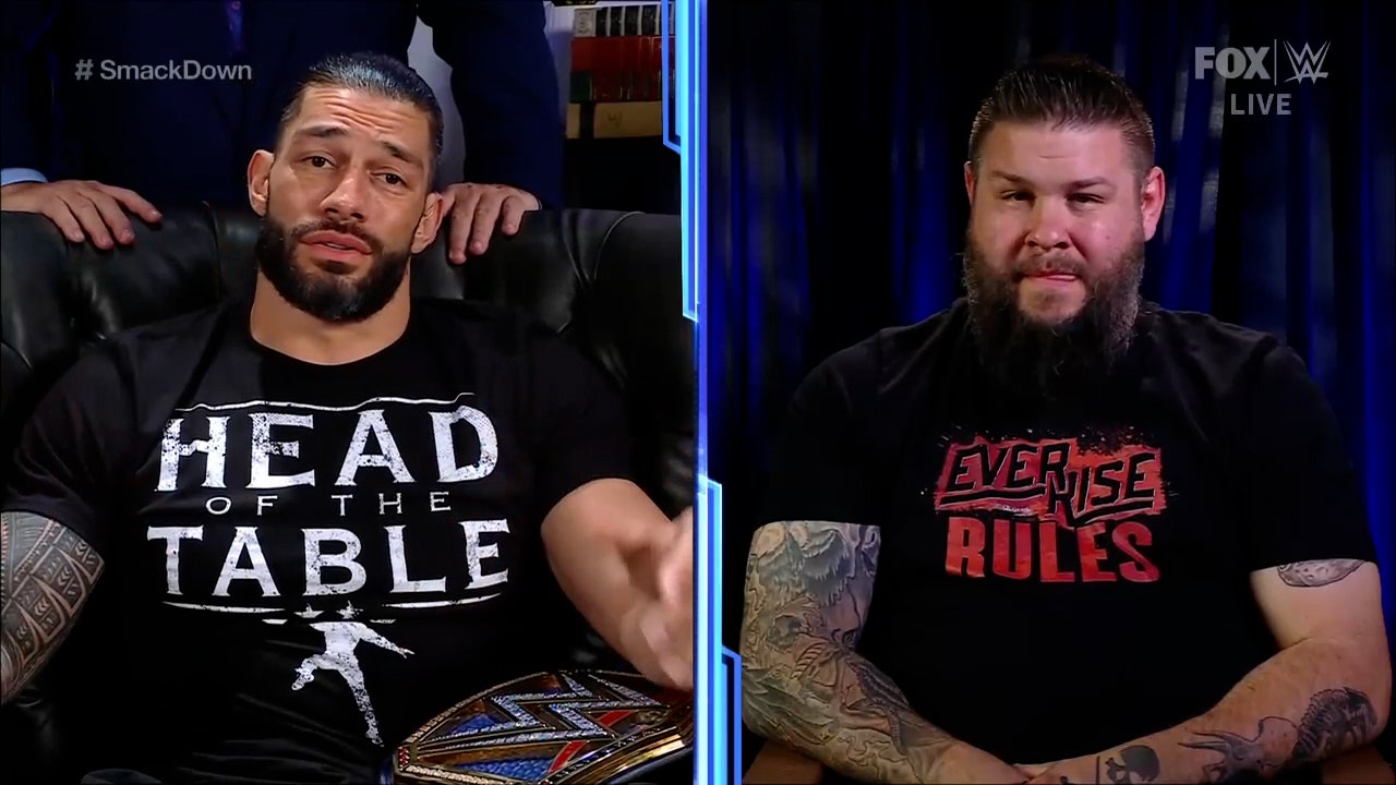 Roman Reigns and Kevin Owens fuel volatile rivalry ahead of Royal Rumble