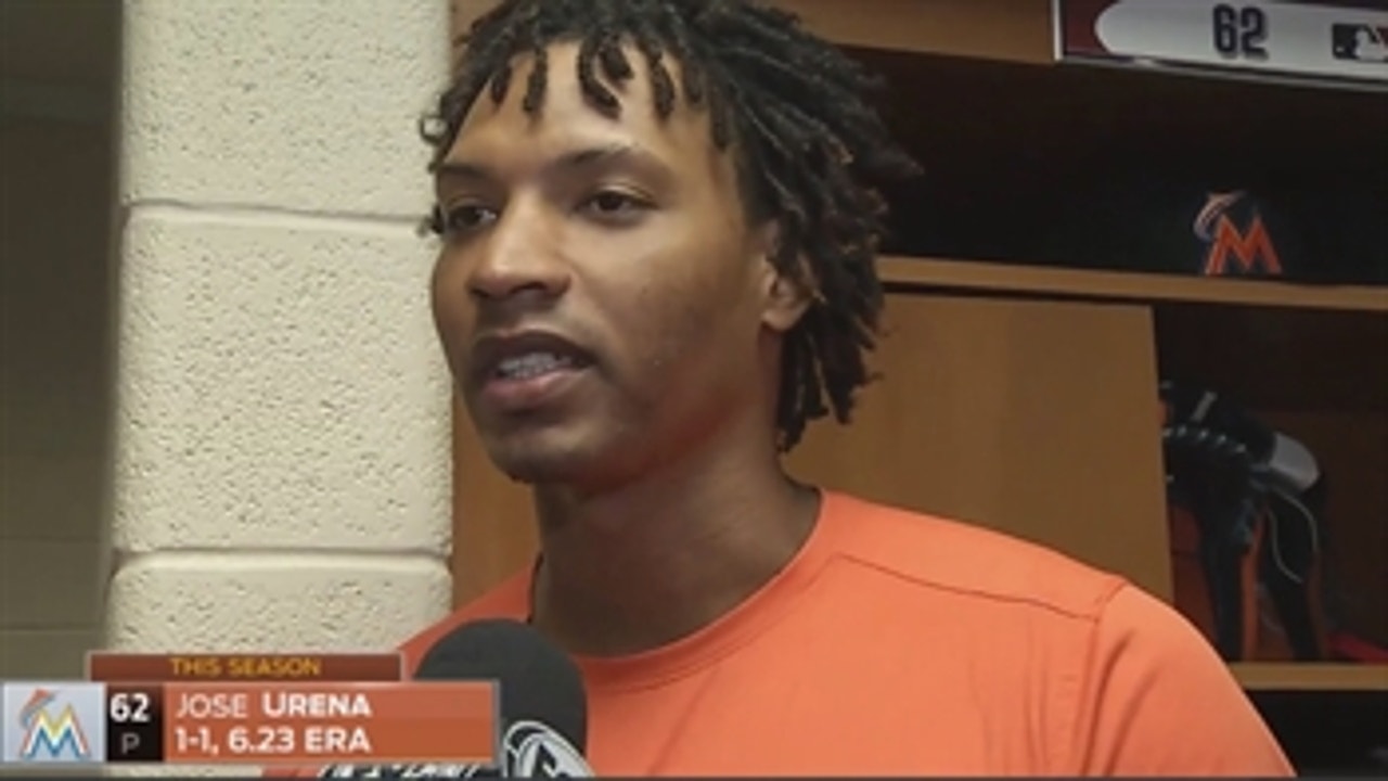 Jose Urena on his start: It was a pretty good game