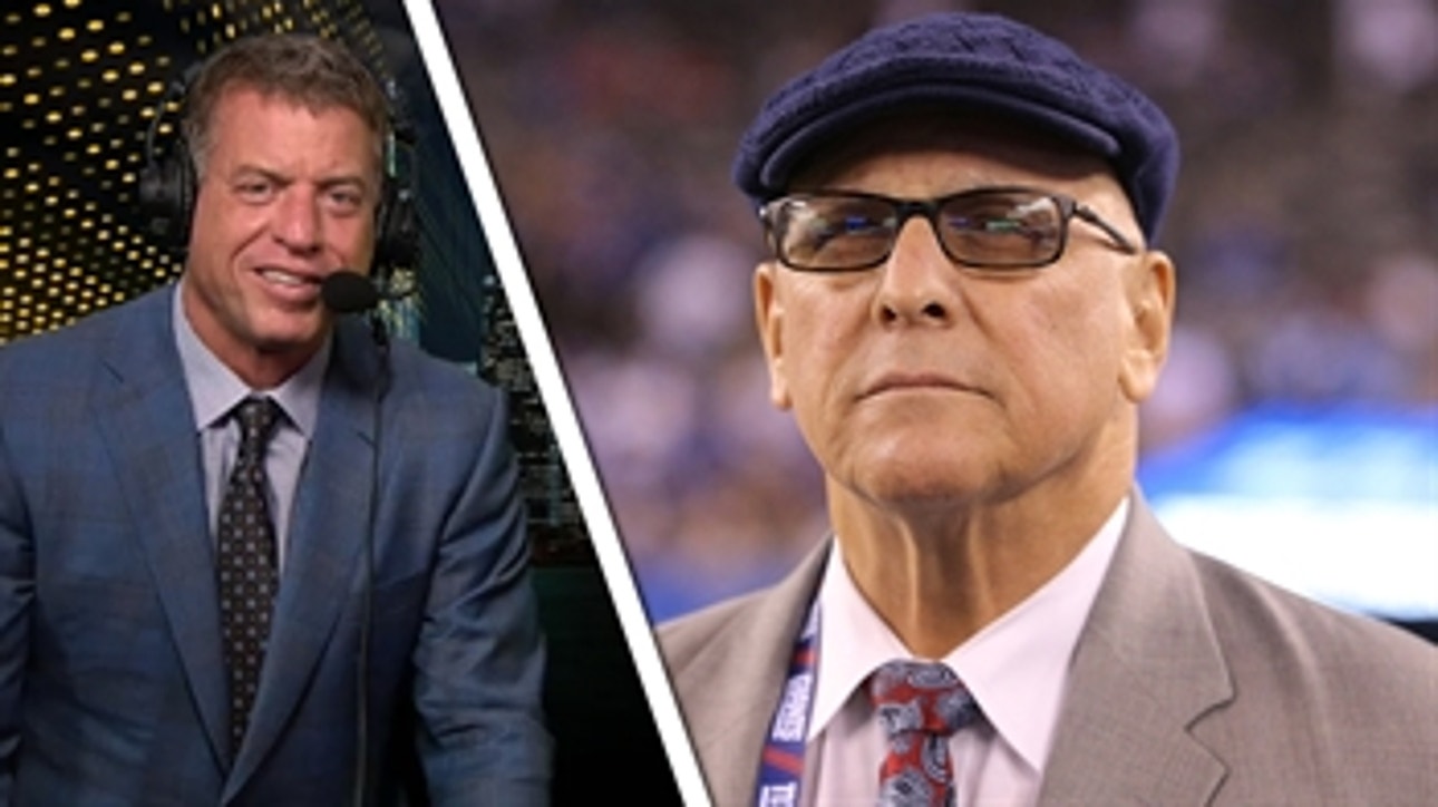 Despite 1-5 start, Troy Aikman trusts Giants GM's 'process'