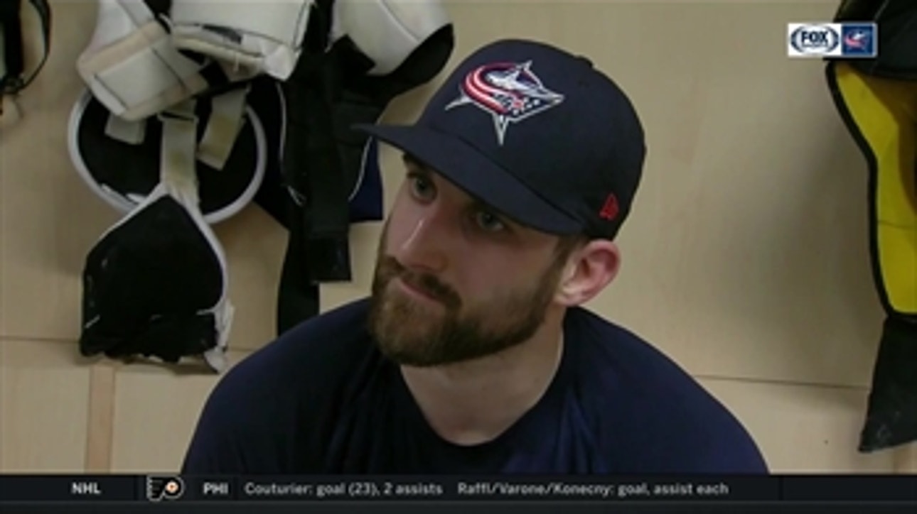 Nick Foligno credits focus on details for Jackets successful road trip