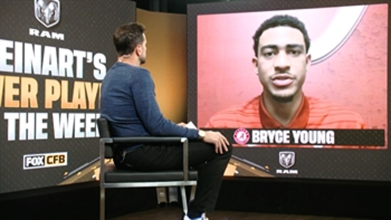 Bryce Young on potential Heisman season & breaking Alabama's single-game passing record