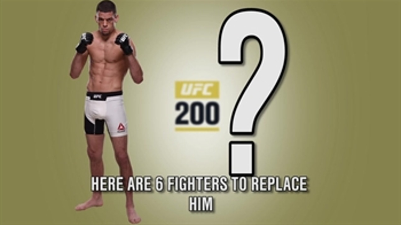 Who will McGregor's replacement be at UFC 200?