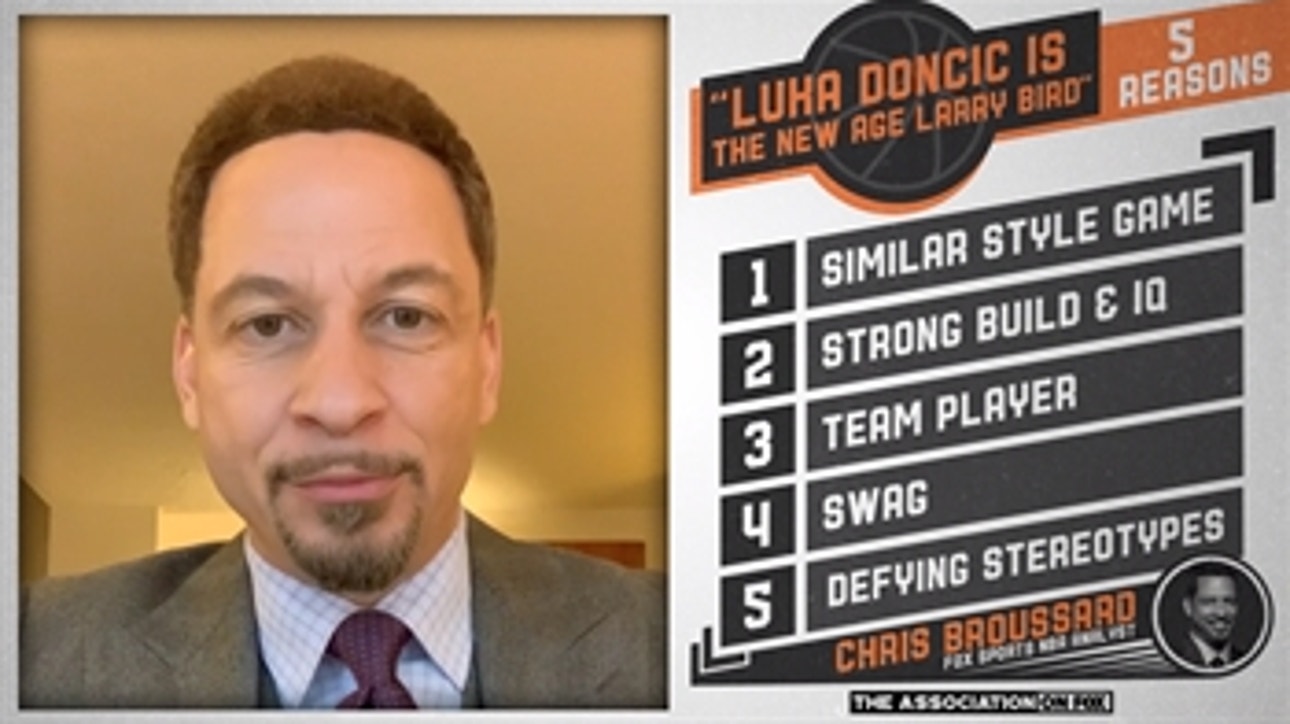 Chris Broussard makes the case for Luka Doncic as the new age Larry Bird