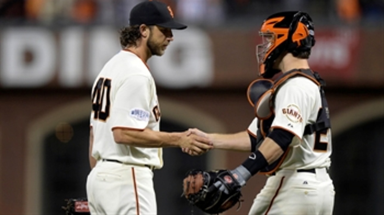 Posey 'at a loss of words' after Bumgarner's shutout